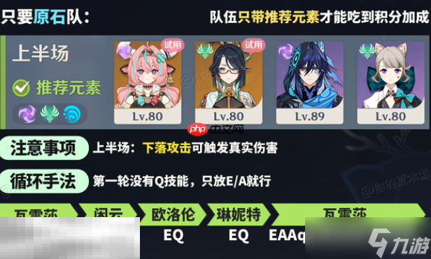 原神机谋变策战记第一关怎么过 自半空轰落的雷霆低配通关攻略