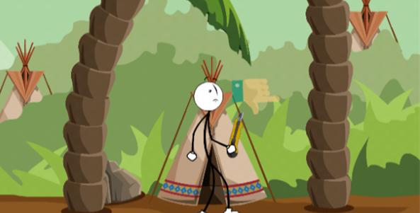 火柴人逃离岛屿